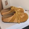 Модные балетки Женские тапочки Весенние мюли с ремешком-слингом Обувь на платформе Удобная обувь Повседневные женские сандалии Тренд 2025 Бренд Женская обувь