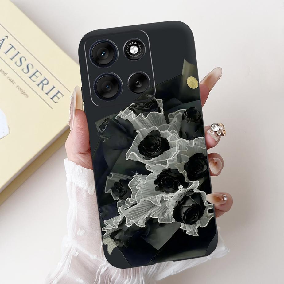Чехол для Motorola Moto G56 Чехол MotoG86 Роскошный Модный Конфетный Расписной Силиконовый Чехол для Motorola Moto G86 G 56 MotoG56 Мягкие Чехлы
