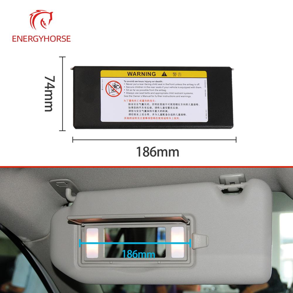 Для Peugeot 308S 408 508 салонное зеркало для макияжа, авто солнцезащитный козырек, зеркала, чехол для Peugeot 3008 4008