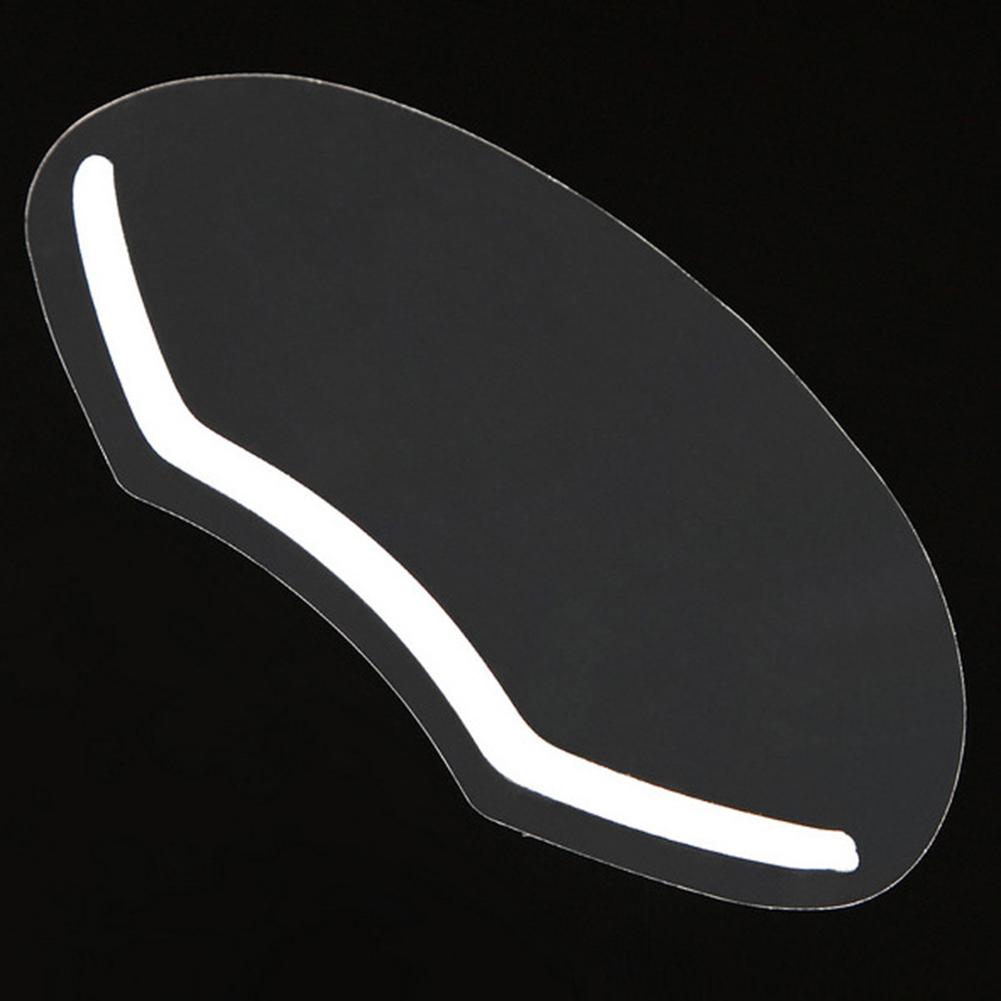 50-500 шт., прозрачные козырьки для душа, инструмент для стрижки ресниц, защита для лица, защита для глаз, макияж, защита для ресниц, салон, парикмахерские инструменты