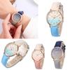 Fashion Pointer Watch Leather Wristband Women's Watch Quartz Watch