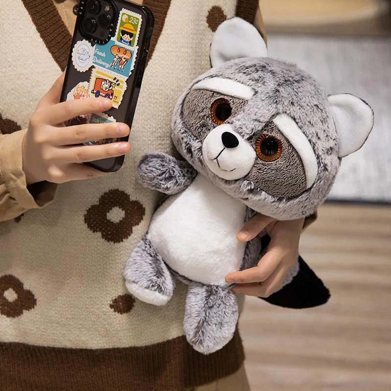 Мягкие игрушки енот плюшевая игрушка милая мягкая кукла подушка для девочек детей малышей подарок на день рождения