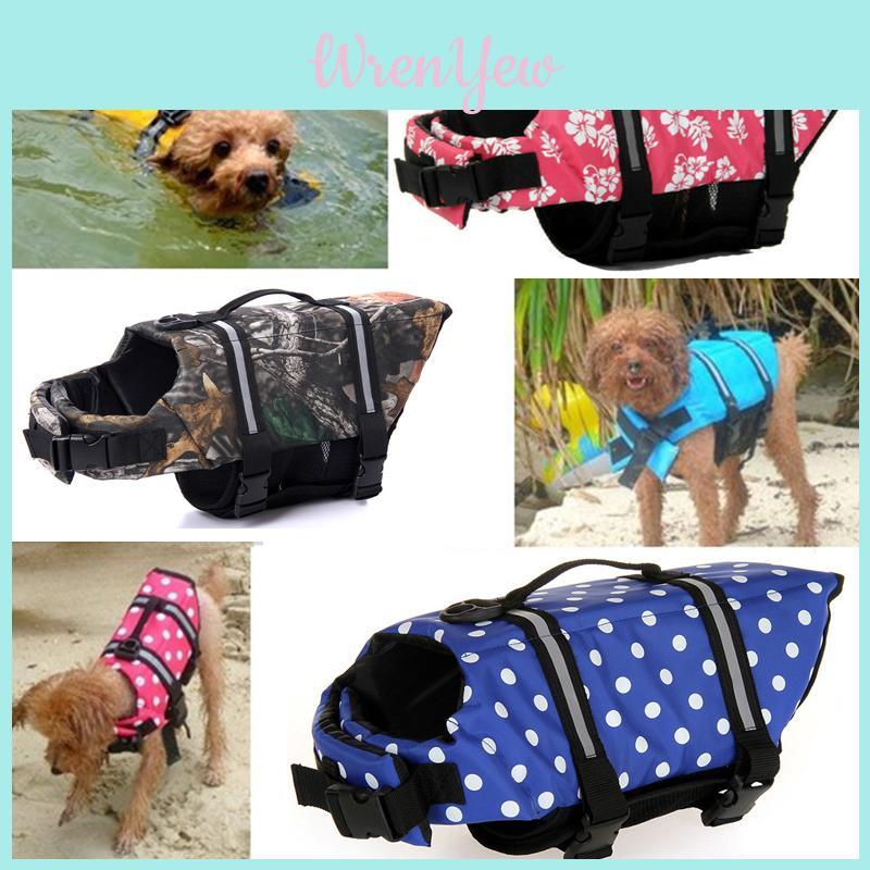 High-quality Pet Vest Dog Life Jacket With Reflective Stripes For Optimal Water Safety