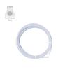 ID2.5mm OD4mm Teflonto Tube For Bambu Lab P1P AMS A1 Mini 3D Printer PTFE Tube White Grey 1.75mm Filament Parts PTFE Tube Cutter