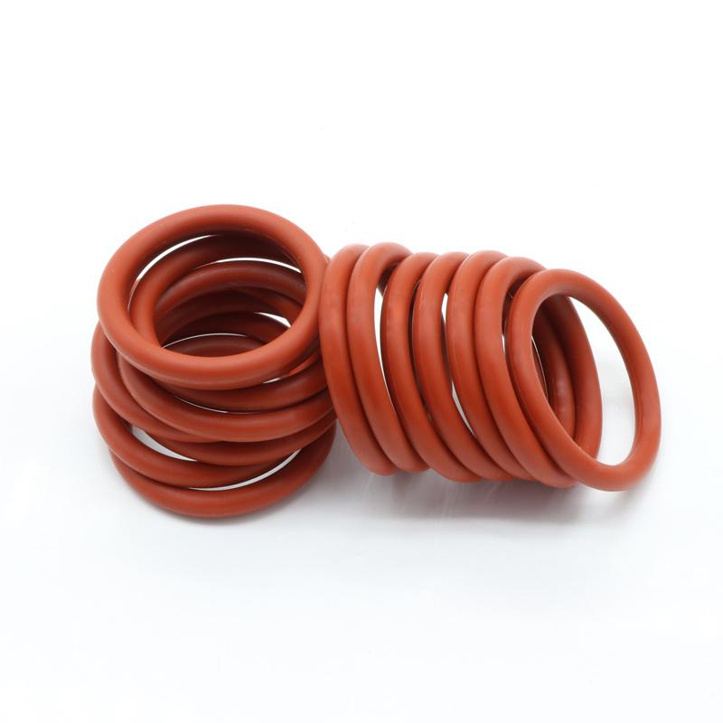 225 шт. уплотнительные кольца красные силиконовые уплотнительные кольца VMQ уплотнительные кольца силиконовая шайба резиновый набор уплотнительных колец Ассортиментный комплект комплект коробок с кольцами