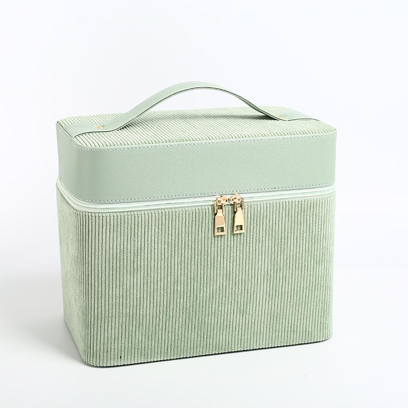 Минималистичный кейс большой вместимости для макияжа и туалетных принадлежностей для профессиональных визажистов