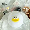 Steamed Bun Squeeze Toy Cartoon Sausage Mouth Stress Ball Big Eyes Relief Fidget Soft Stretchy Decompression Dumpling Desk Anti-stress