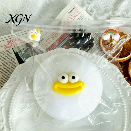 Steamed Bun Squeeze Toy Cartoon Sausage Mouth Stress Ball Big Eyes Relief Fidget Soft Stretchy Decompression Dumpling Desk Anti-stress