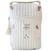Baby Bottle Diaper Baby Bottle Quilted Embroidered Diaper Milk Case C Pouch, Pouch, Multi-Pouch, Case, Pouch, Bag, (1, Bear)