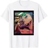 Футболка Gorillaz Polaroid Slide Унисекс и Женская Хлопок Летняя Одежда Хип-Хоп Мода Футболка с Коротким Рукавом Уличная Мода Подарки для Фанатов
