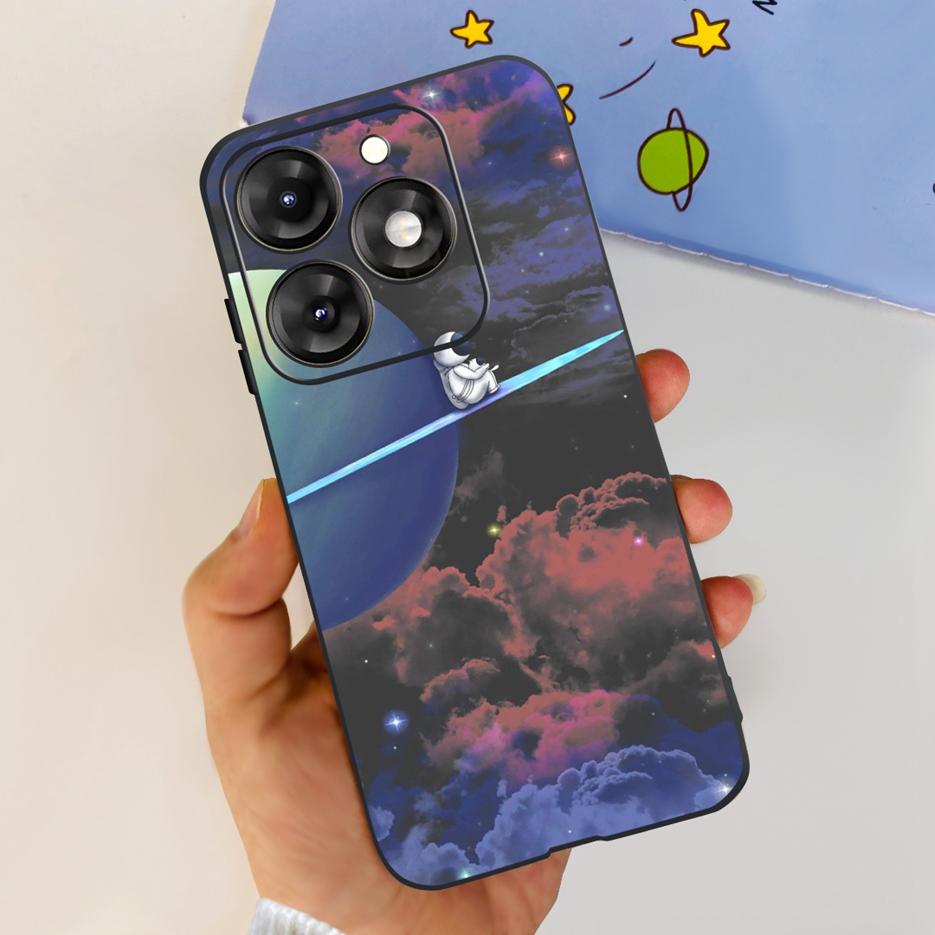 Чехол для ITEL A70 A665L Стильный Чехол с Рисунком Мультяшный Мягкий Силиконовый Чехол для Телефона Для Itel A70 A 70 ItelA70 Задняя Крышка 6.6'' Fundas