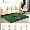 Anime The L-Legend of Luo X-Xiaohei Floor Mat Bedroom Living Room Flannel Door Mat Non-Slip Home Decor