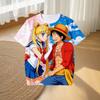 Новая аниме-футболка One Piece Луффи в стиле девушки, летняя, для мужчин и женщин, футболка Тысячелетия, повседневная, быстросохнущая, с коротким рукавом