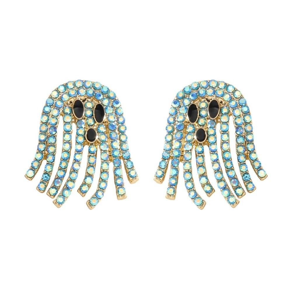Tassel Ghost Earrings Sparkling Dangle Earrings Cute Halloween Earrings Gifts