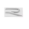 CJOZW1 Metal Car Decals for Volkswagen VW R Line Golf 8 Beetle Scirocco Passat Sharan Tiguan Jetta Trunk Sticker Fender Side Badge