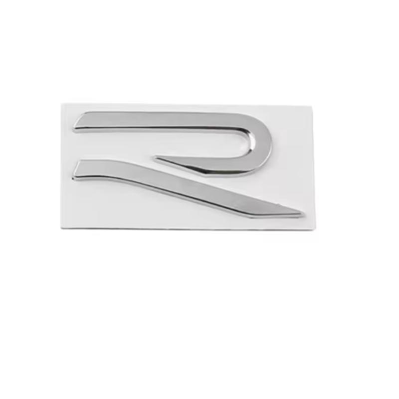 CJOZW1 Metal Car Decals for Volkswagen VW R Line Golf 8 Beetle Scirocco Passat Sharan Tiguan Jetta Trunk Sticker Fender Side Badge