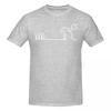 Unisex La Linea Bowling T Shirt Streetwear Big Size Oneck Cotton Sleeve Custom T Shirts