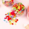 400 PCS Resin Assorted Buttons Mixed Sizes Heart Buttons DIY Craft Decoration Flower Buttons  Sewing