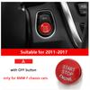 Для BMW E90 E60 E70 E71 E81 E92 E93 F10 F15 F25 F30 F34 F48 G30 EFG шасси автомобильный двигатель кнопка включения и остановки двигателя замена