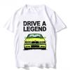 Retro Germany EUDM - E34 M5 Tshirts Summer Men Short Sleeve Old Legend E30 M3 Classic Car T-Shirt Boy Casual Tops Man White Tees