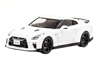 CARNEL Nissan Track edition, разработанный nismo, 2017 г., бриллиантово-белый перламутровый готовый продукт 1/43 GT-R (Р35)