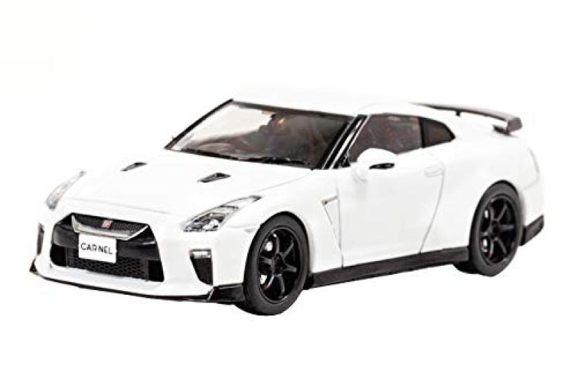 CARNEL Scale Nissan Track Edition Engineered by Nismo 2017 Brilliant White Pearl Finished Product 1/43 GT-R (R35)