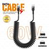 60W PD Fast Charging Type C USB C Cable 5A for Car Spring iPhone16 Redmi for Xiaomi for Huawei Honor Computers/Printers