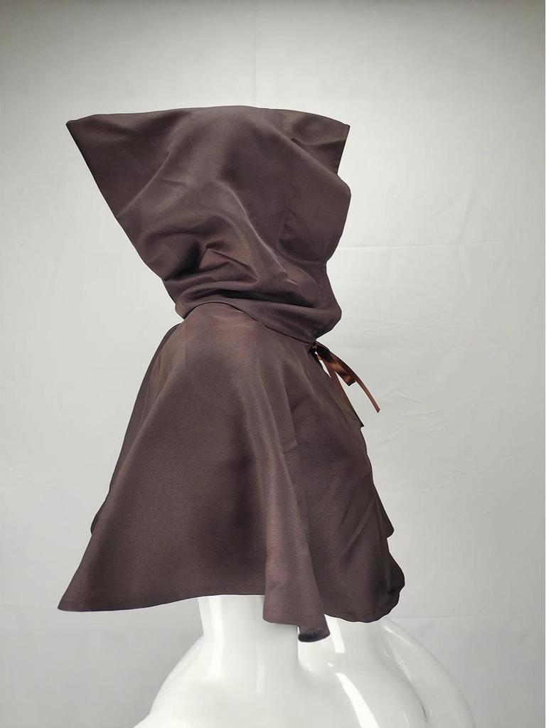 Средневековый плащ с капюшоном Мрачного Жнеца для Хэллоуина и сценических выступлений