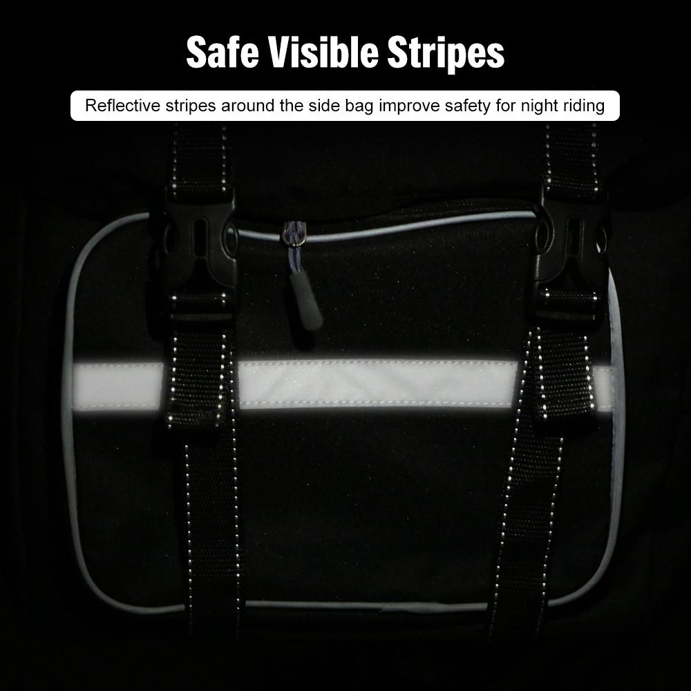 Bike Back Pannier Bicycle Rear Seat Bag Cycle Rack Grocery Pannier Road Bike Storage Bag