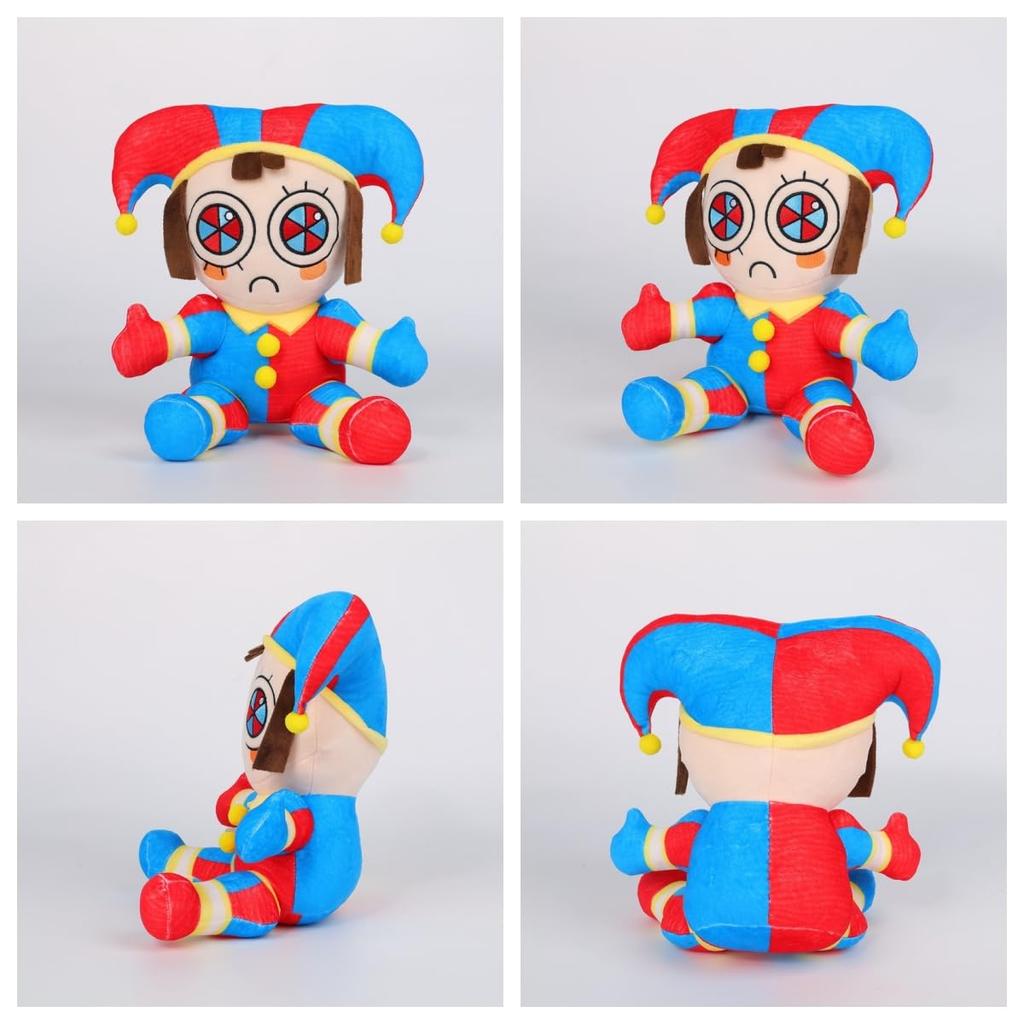 Таинственный цифровой цирковой плюшевый Pomni Plush Kids Adult Cute Stuffed Boys and Girls Birthday Halloween Christmas The Amazing Digital Toy, Toy, Doll,