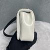 [Pre-Owned] Lola Bag TB Logo Black Horseferry Print Metal Chain Lambskin Small Shoulder Crossbody - Good #1YT8WQ5