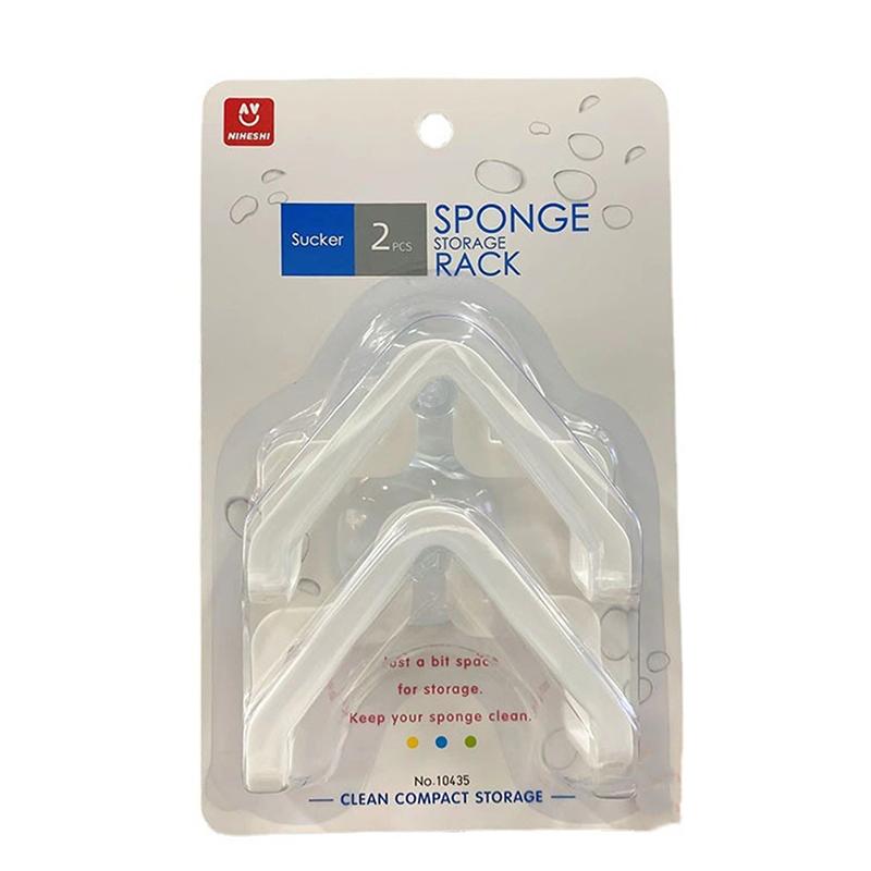 2 шт. кухонный органайзер присоска для раковины сливная полка держатель для хранения губки