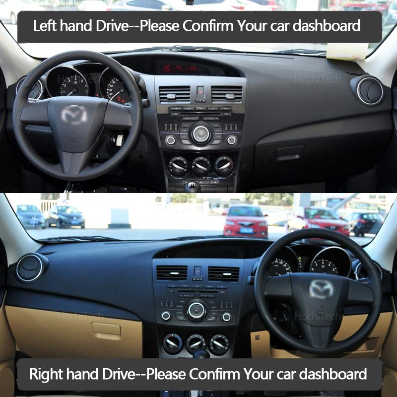 Для Mazda 3 Axela 2009 2010 2011 2012 2013 M3 BL Противоскользящий коврик Накладка на панель приборов Козырек от солнца Коврик на панель Автоаксессуары