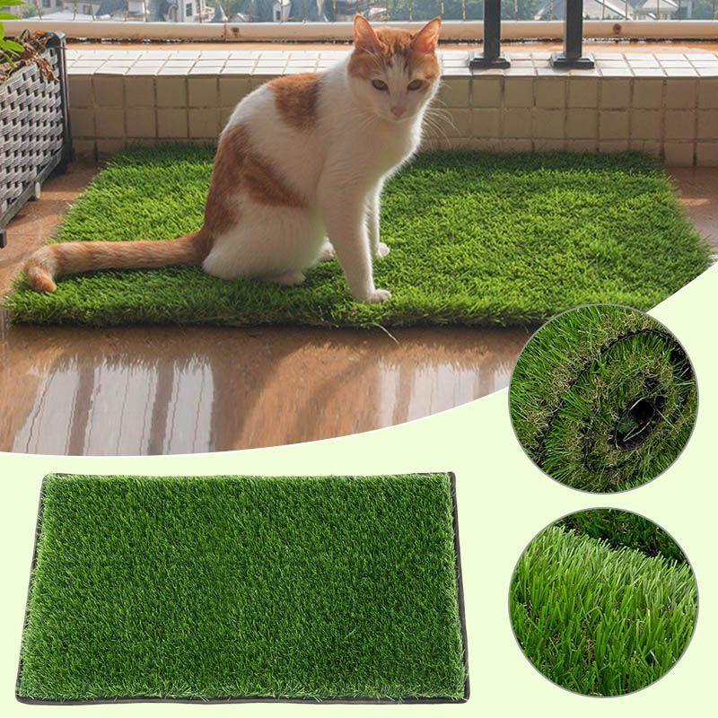 Simulation Lawn Mat for Pet, Green Artificial Turf, Dog Urinating Mat, Portable Waterproof Terrace, Indoor and Outdoor General
