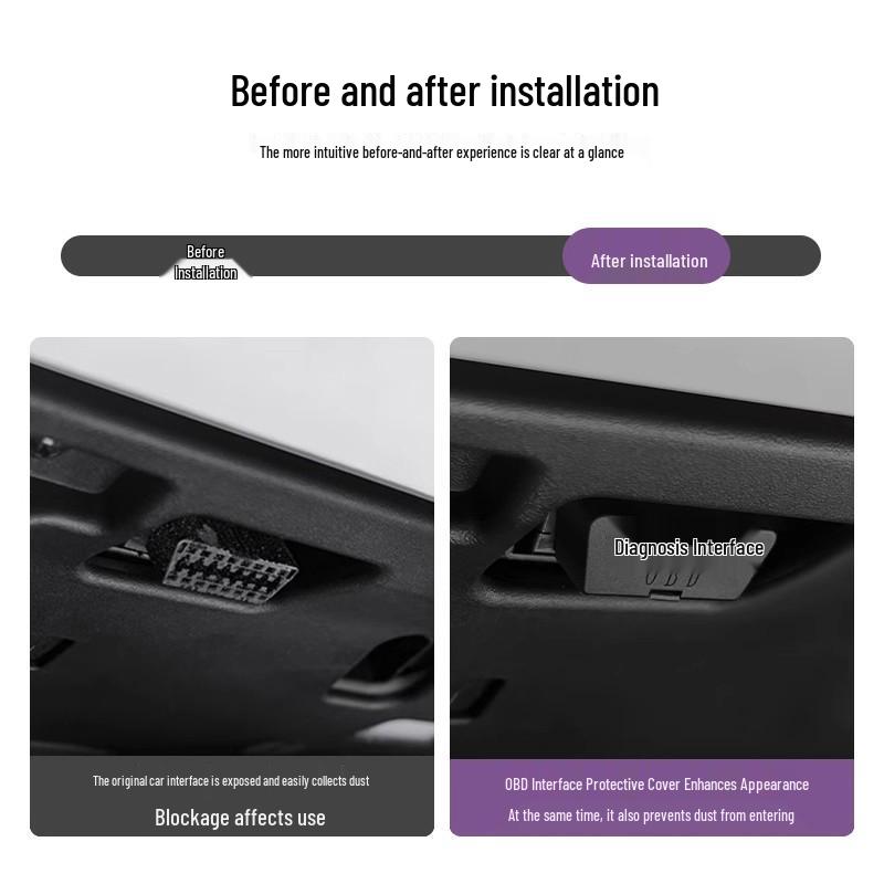 Пылезащитная крышка OBD-интерфейса для автомобилей SU7/YU7 - Аксессуар для интерьера