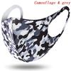 5pcs Camouflage Breathable Dustproof Face Mask Anti-Dust Protection Face Covers