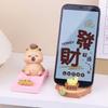 Support Capybara Mobile Phone Stand Figure Model Capybara Cell Phone Bracket  Phone Accessories
