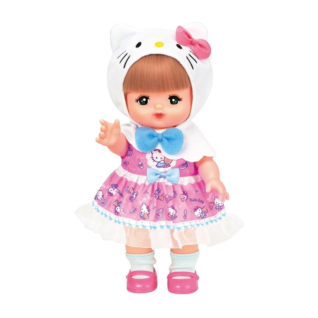 Набор для переодевания Мелл-чан: Стильное платье-накидка Hello Kitty