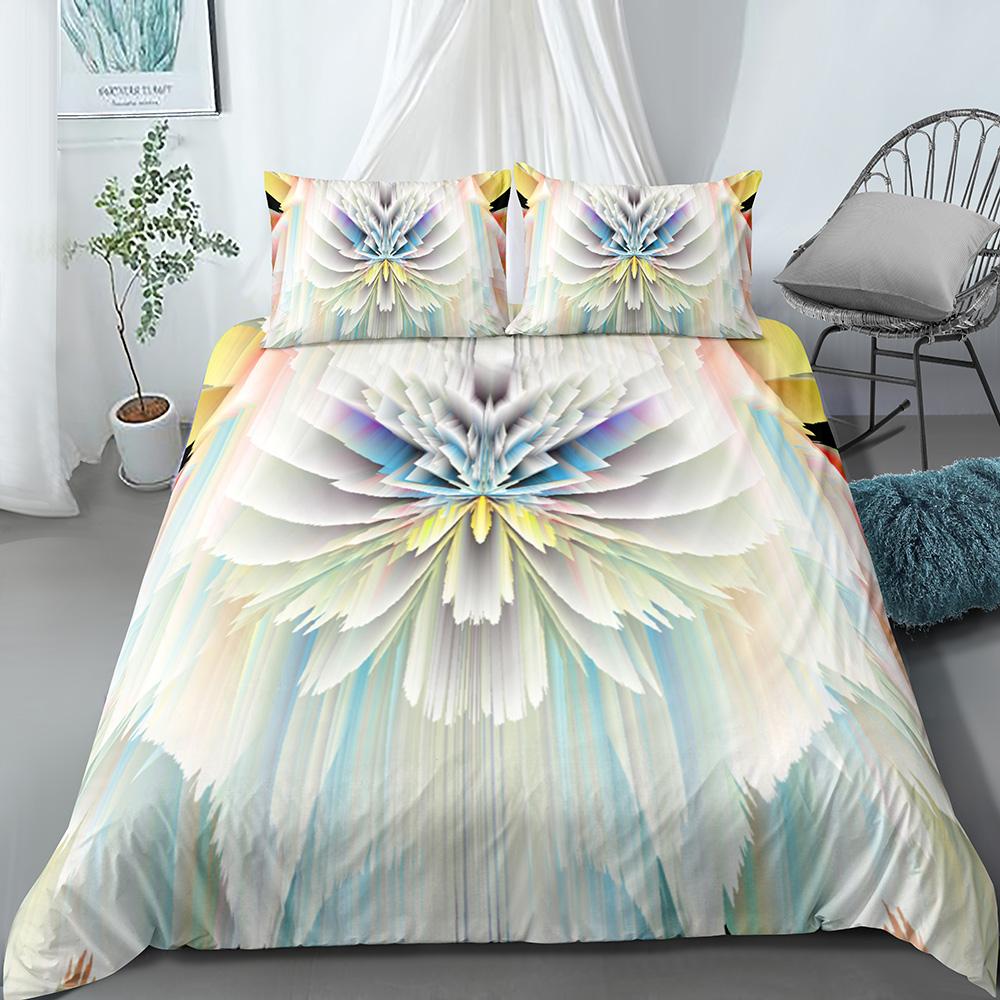 Abstract Duvet Cover King/Queen Size Modern Gothic Simple Strokes Face Bedding Set Abstraction Art 2/3PCS Polyester Quilt Cover
