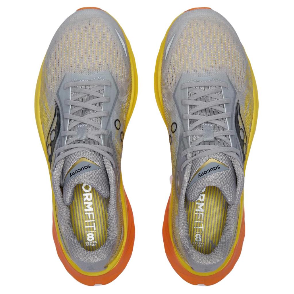 SAUCONY Slay All-Speed 3 Универсальные Удобные Прочные Кроссовки с Низким Верхом Унисекс Желто-Серые S28271-4