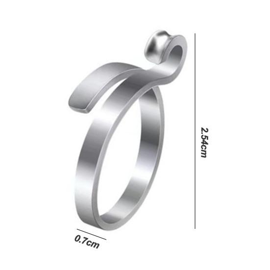 4Pcs Adjustable Knitting Crochet Loop Ring Set for Fingers 2 Style Metal Crochet Tension Ring Open Yarn Guide Finger Holders Knitting Thimbles