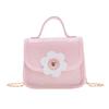 Pu Material Breathable Girls Boys Fashion Chain Crossbody Bag For Daily Use