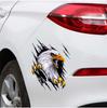 Scratch blocking 3D Simulation Sticker Car Body Decoration Eagle Car Sticker Motorcycle Decal