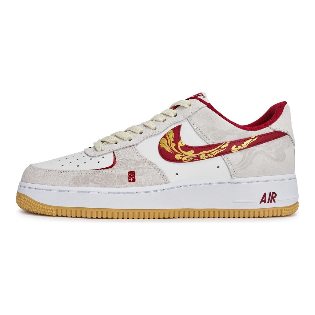 Nike Air Force 1 811 Производство, Удача у вашего порога, Специальная амортизация коробки для обуви Низкие кеды для скейтборда IB6388-101(Team80-S-BOX)