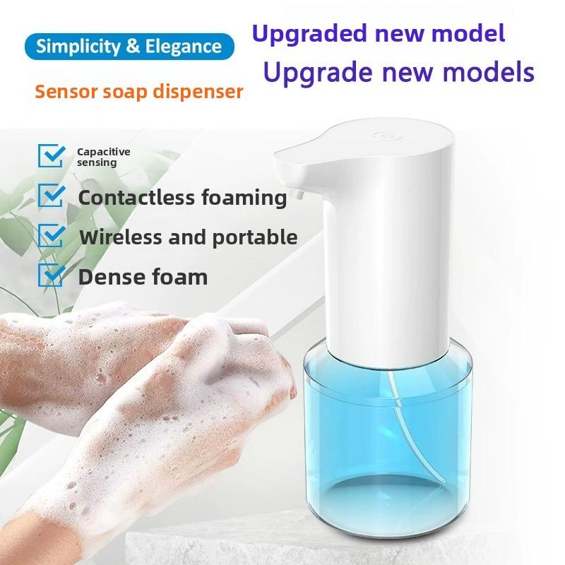 Dispensador de jabón automático con sensor inteligente para baño y cocina resistente al agua