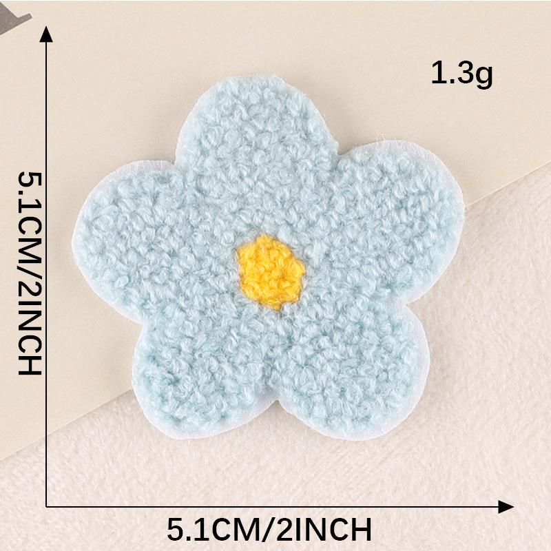 Нашивка Компьютерная вышивка Этикетка Подсолнух Вышивка Полотенце Наклейка на ткань Аксессуары для одежды Значок Ручной счет Сделай сам Этикетка на ткань Вышивка Наклейка