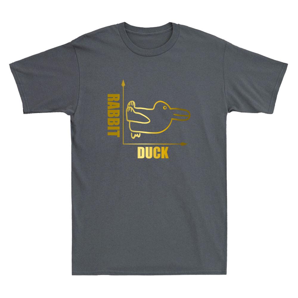 Rabbit Duck Illusion - Math Graph Drawing Philosophy Funny Graphic Unisex's T-Shirt