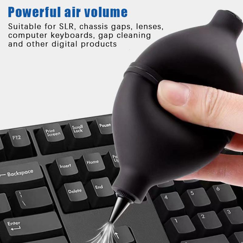Soft Silicone Air Blower Ball For Camera Phone Laptop Keyboard Cleaning Pen Set For Precise Dust Removal