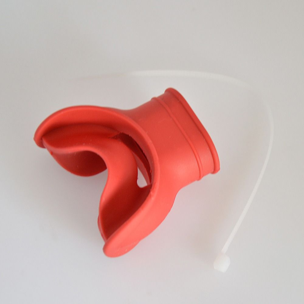 Universal Snorkel Regulator Mouthpiece Silicone Breathing Mouthpiece Ergonomic Diving Mouthpiece