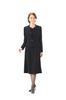 Black Formal Ribbon Ensemble All Season 2 Piece Set Black 11 [Monoir] (net-112) No.